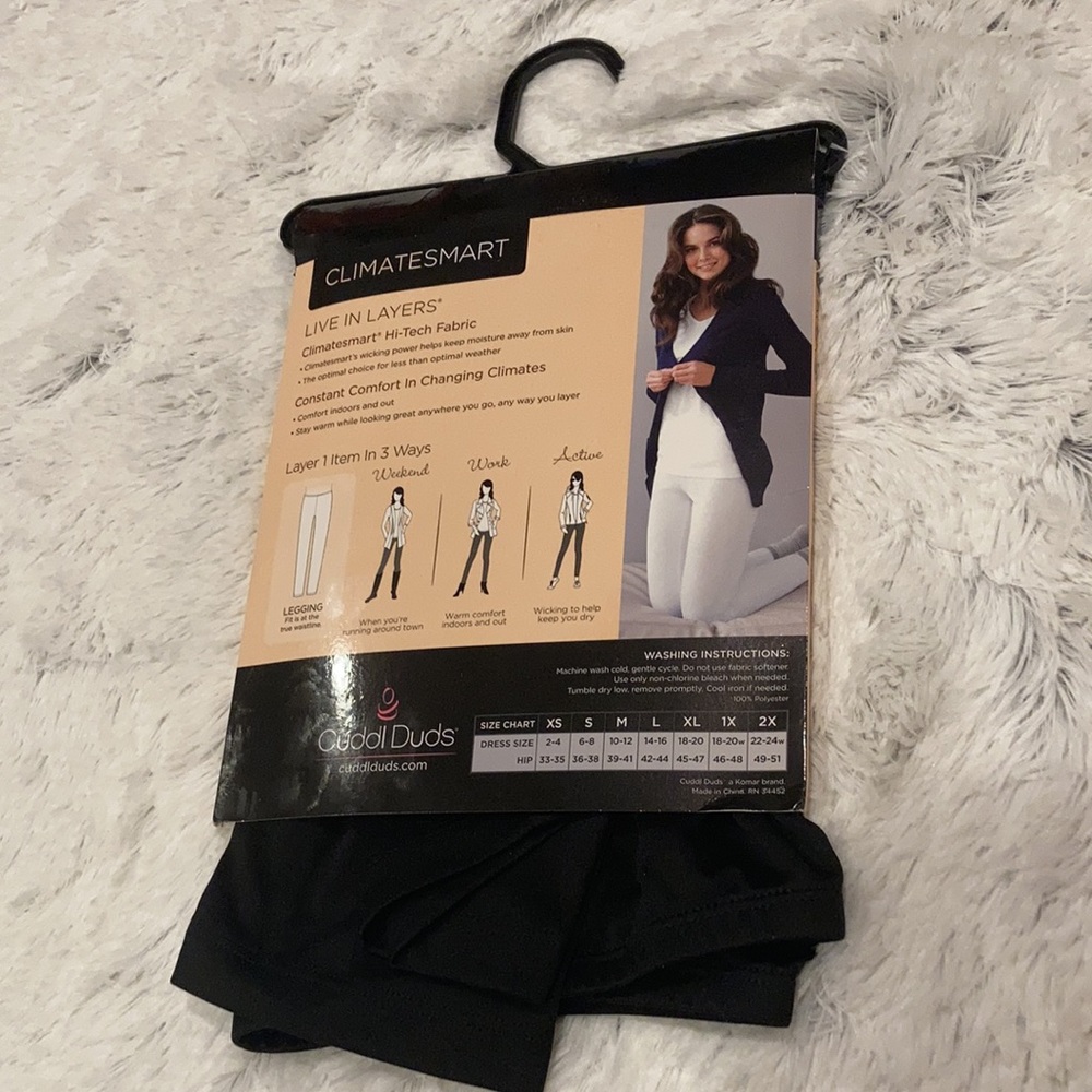 Cuddl Duds Climatesmart Leggings (New!) - Picture 3 of 5